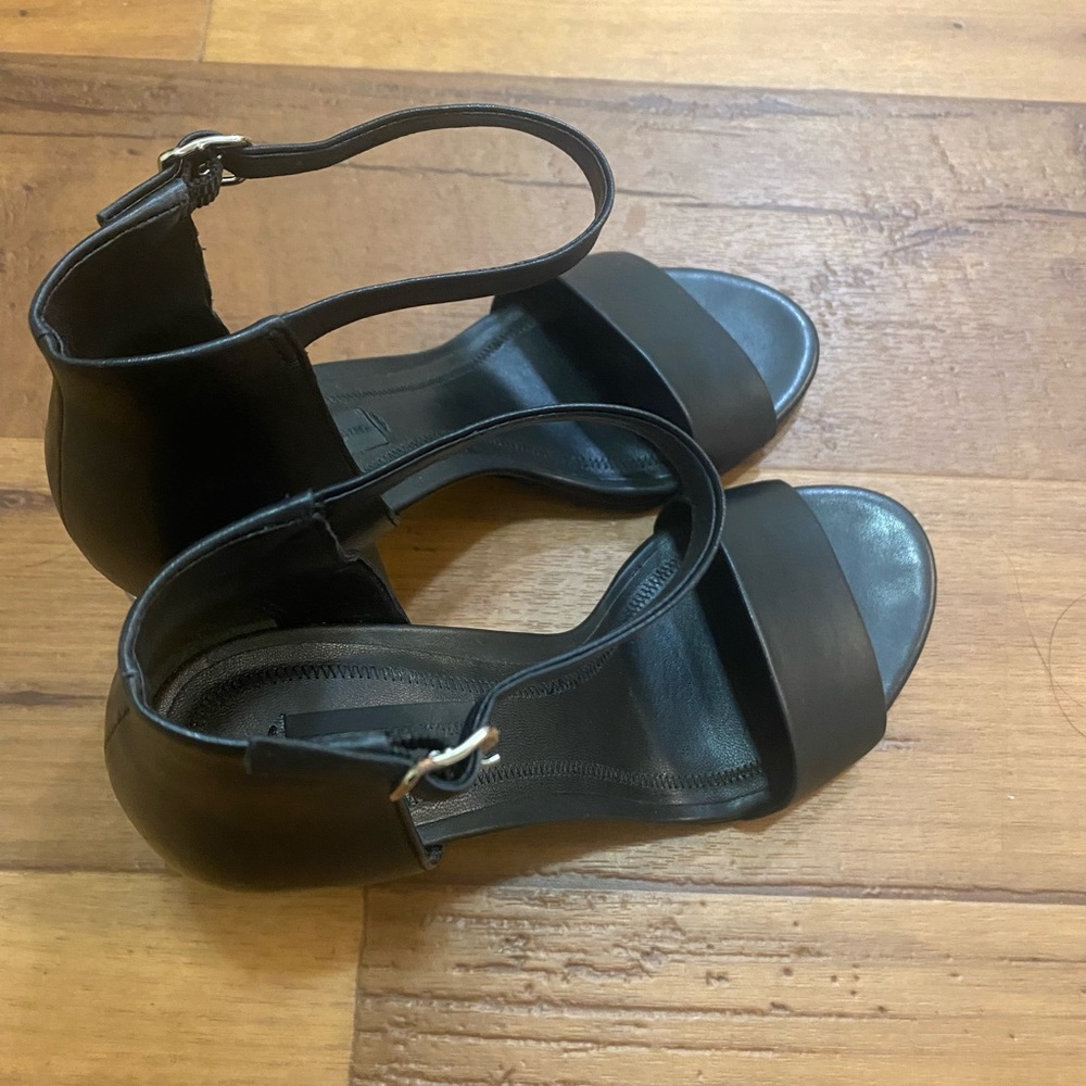 Alexandar Wang silver Abby heels EU 36
